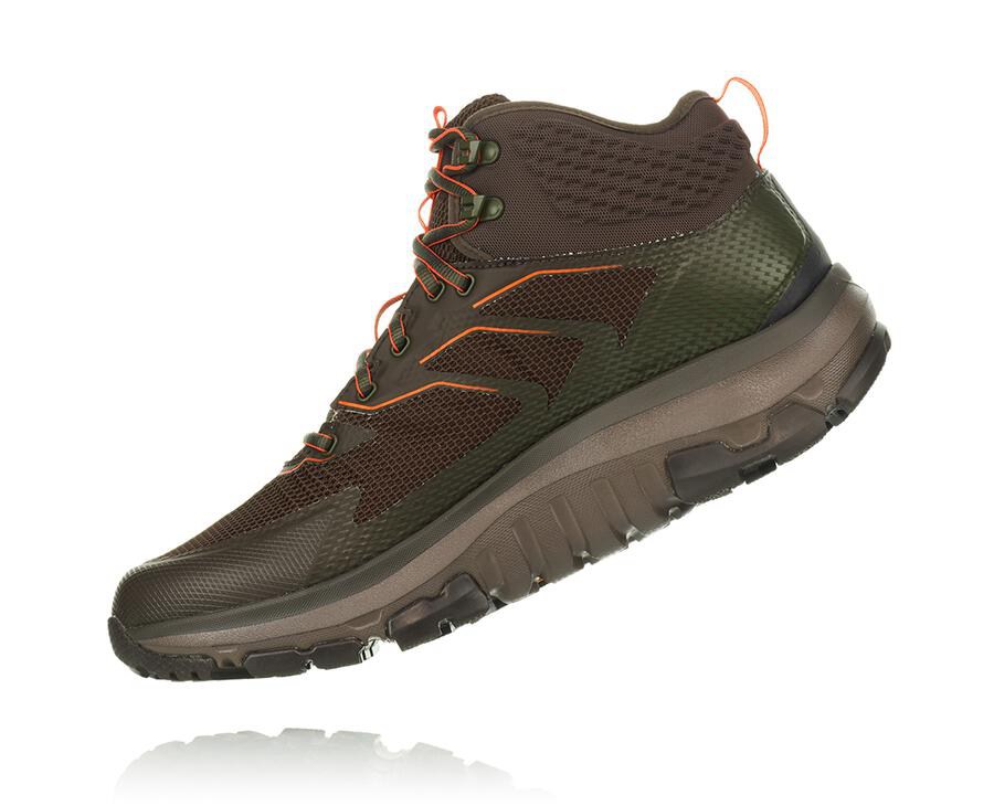 Botas De Montaña Hoka One One Hombre Marrom - Toa Gore-Tex - YUFJ46972